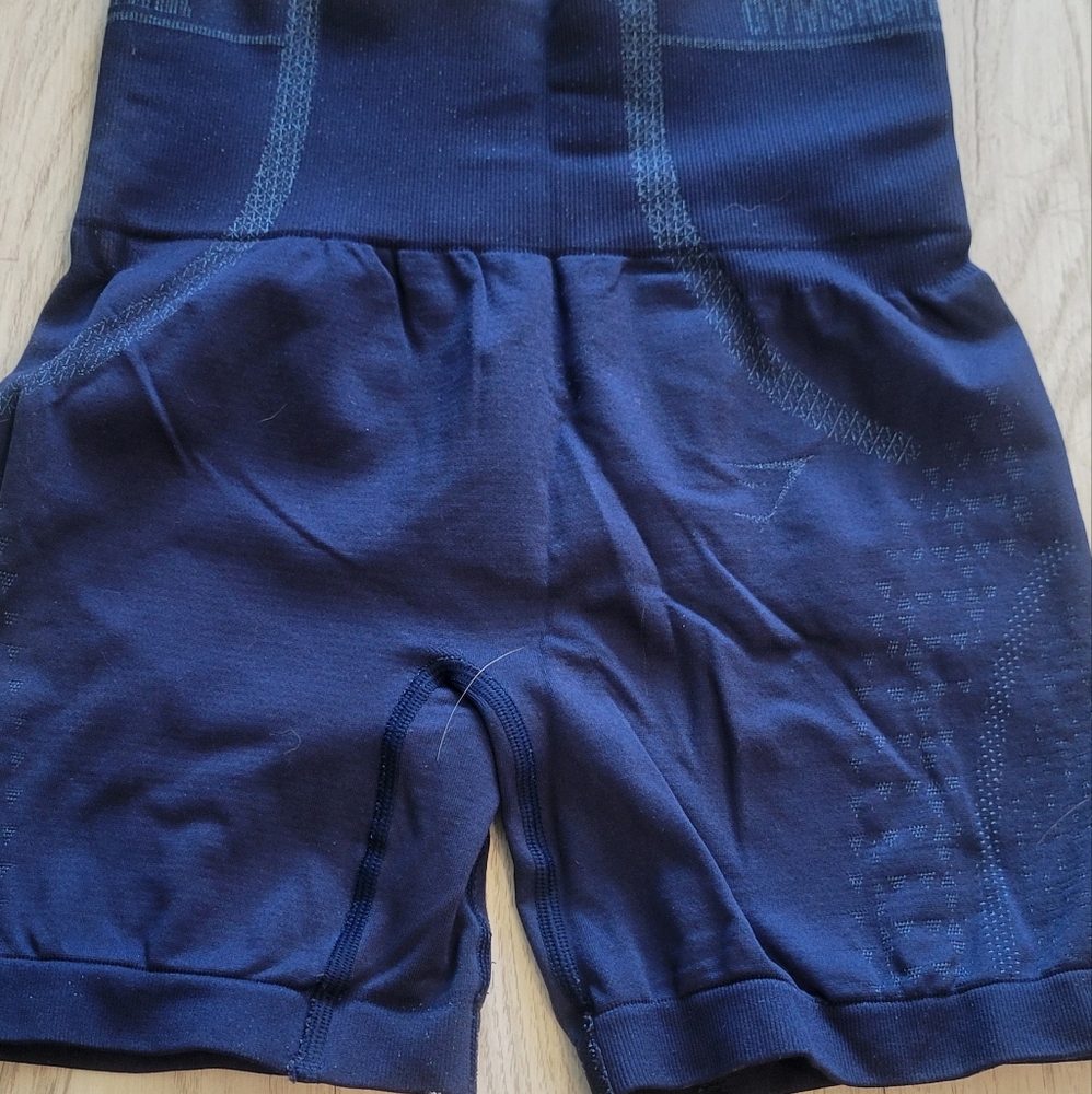 Navy Blue Athletic Shorts